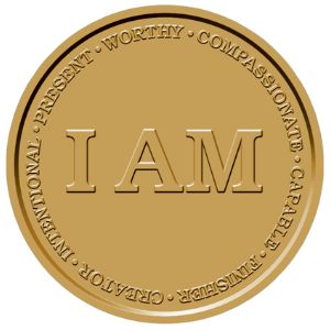 I Am Affirmation Coin